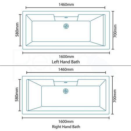 Aspen 600 Basin Unit exc basin