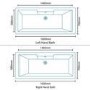 Aspen 600 Basin Unit exc basin
