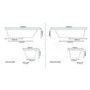 Aspen 600 Basin Unit exc basin