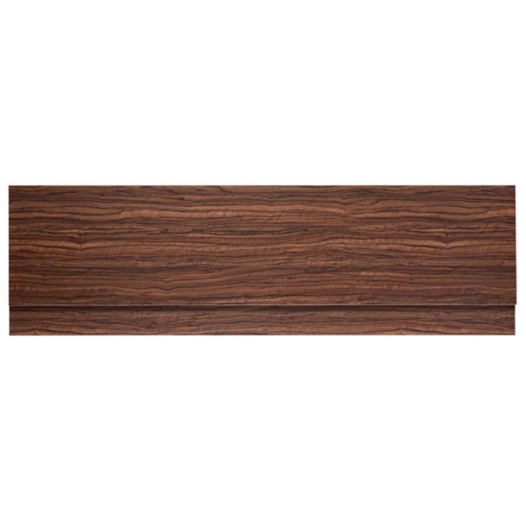 Walnut Finished 1600 Height Adjustable Panel with Plinth