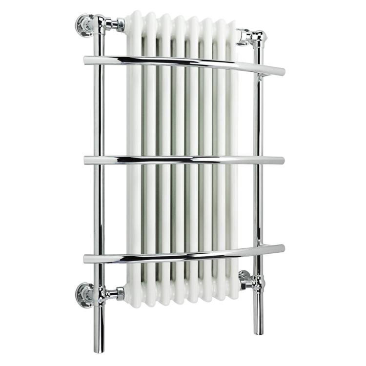 Huntington Wall Hung Traditional Bathroom Towel Radiator - 1000 x 630mm