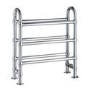 Camden Floorstanding Traditional Heated Double Towel Rail - 778 x 683mm