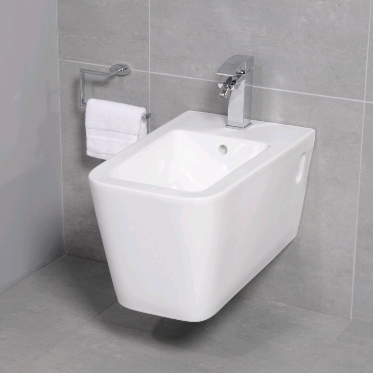 Bali Wall Hung Bidet One Tap Hole