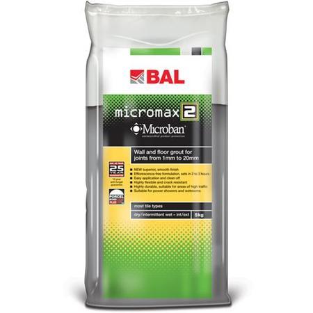 BAL Micromax2 Grout Adhesive-Micromax2 Grout GUNMETAL
