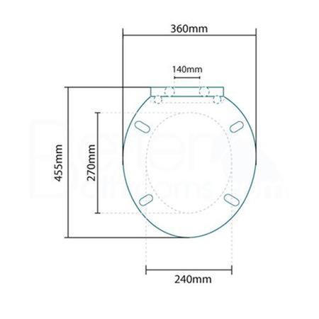 Victoriana Soft Close Toilet Seat