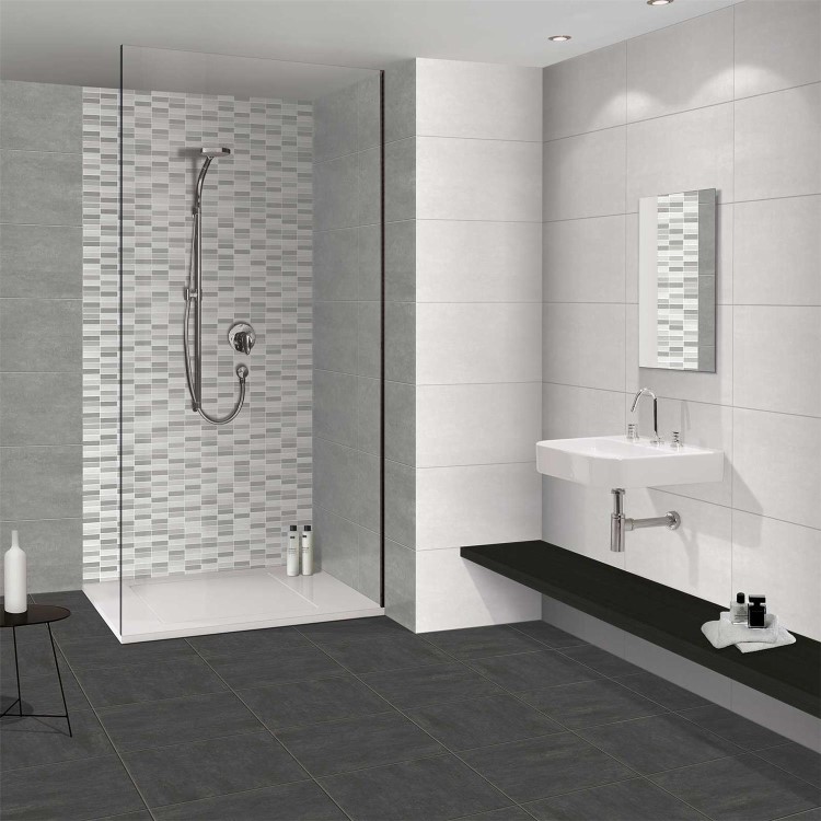 Mr Serpal Gris Linea Wall Tile