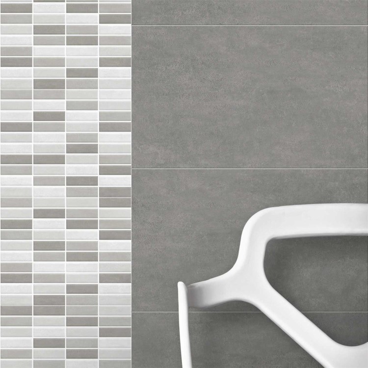 Mr Serpal Gris Linea Wall Tile