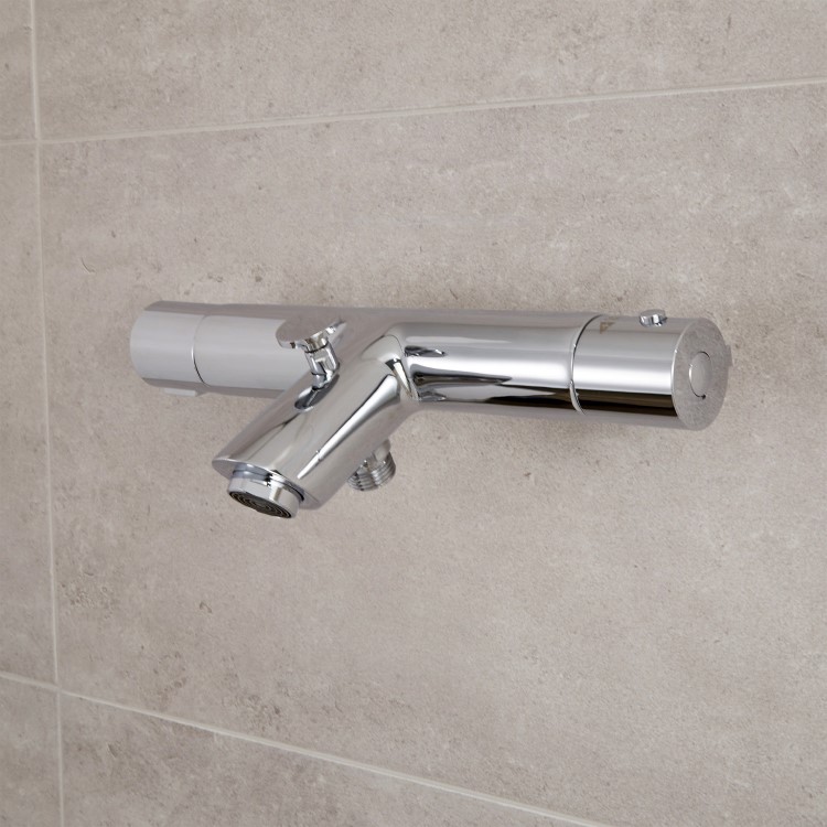 Deluxe Wall Mounted Bath Shower Mixer - Peru Range