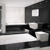 GRADE A1 - Absolute Black Polished Porcelain Wall/Floor Tile box of 8