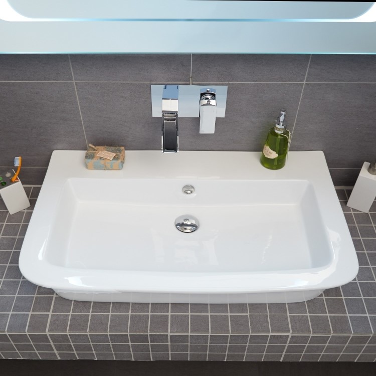 820mm Large Countertop Basin - Debonair Range