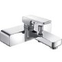 Wall Mounted Bath Shower Mixer - Serrato Range