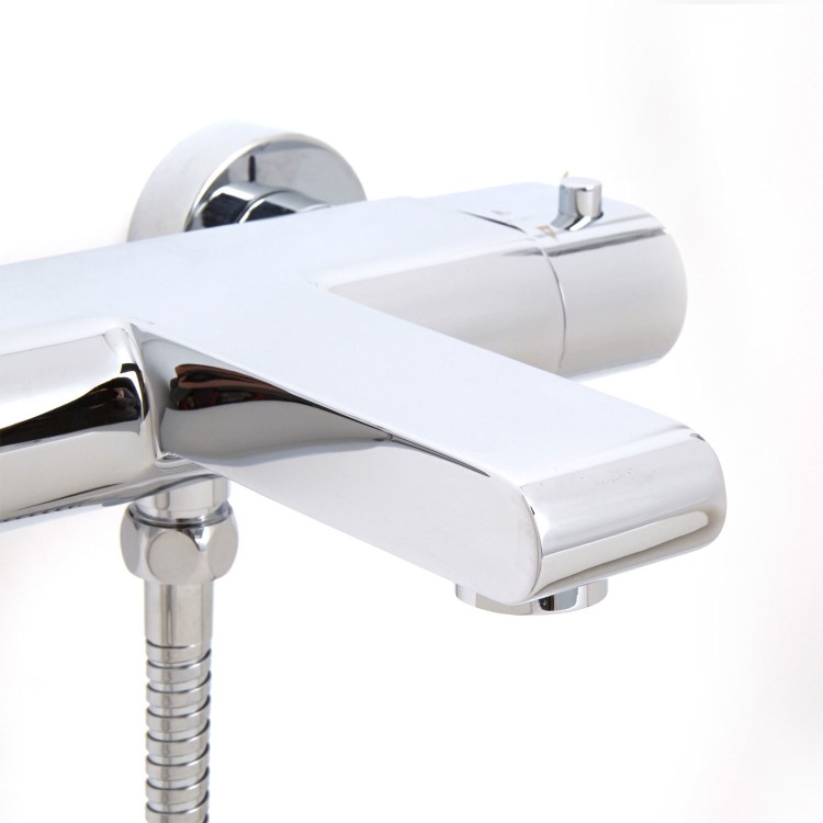 Premium Wall Mounted Thermostatic Bath Shower Mixer - Vitalia Range