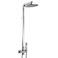 Centry Rigid Riser Shower Rail Kit with Dual Valve 