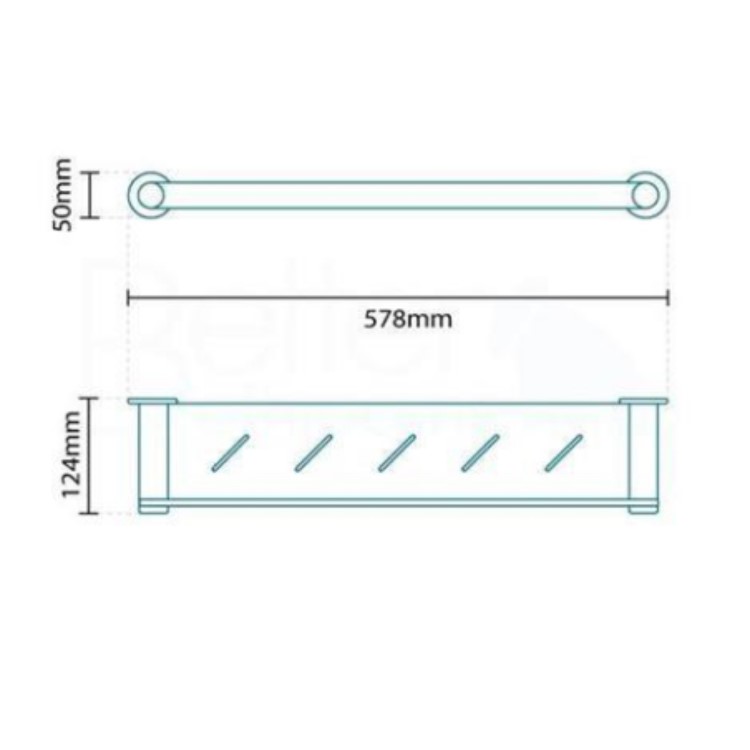 Riverno Bathroom Storage Shelf