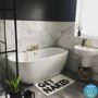 Freestanding Double Ended Bath 1650 x 750mm - Lisbon