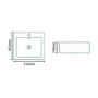 Rec Wall Hung / Countertop Basin