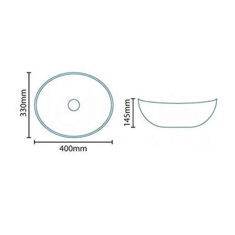 Shell Counter Top Basin