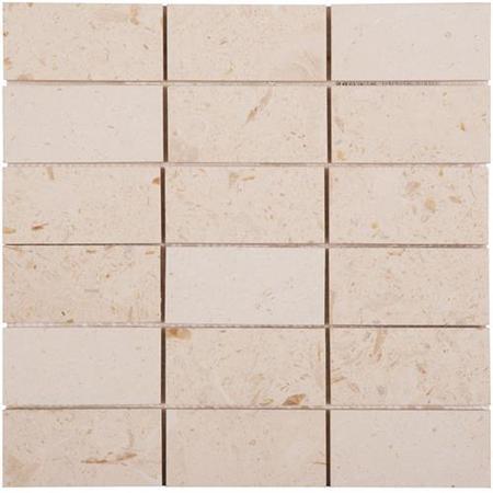 Ankara Irish Cream Wall/Floor Mosaic  