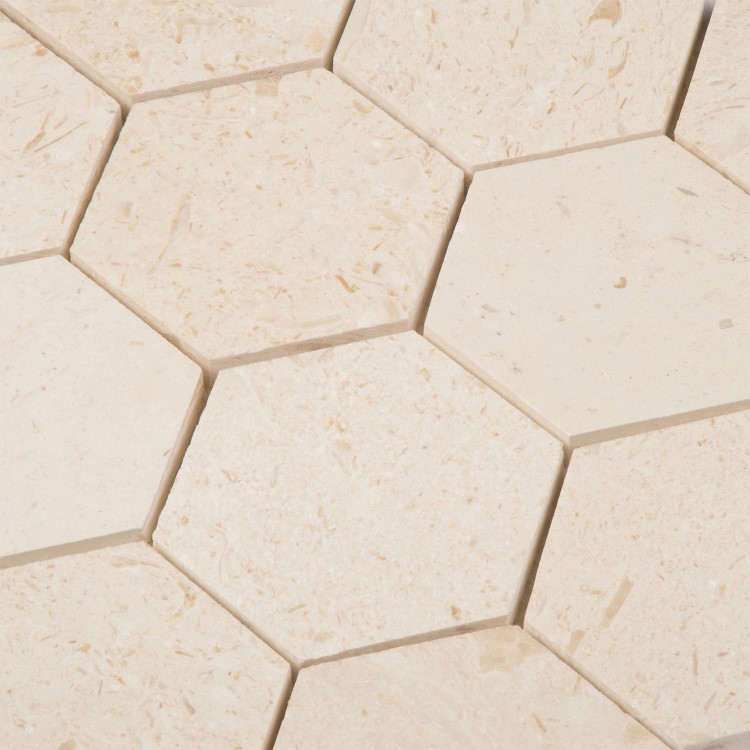 Belek Irish Cream Wall/Floor Mosaic 