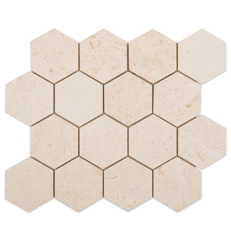 Belek Irish Cream Wall/Floor Mosaic 