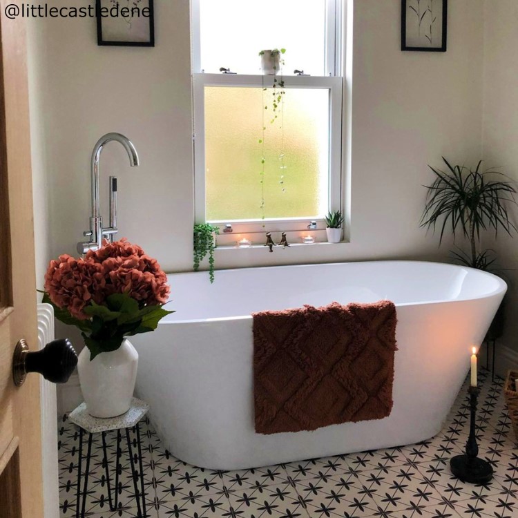 Freestanding Double Ended Bath 1700 x 740mm - Bari