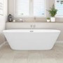 Freestanding Double Ended Bath 1700 x 740mm - Bari