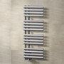 Finesse Designer 1200 x 450mm Chrome Heated Towel Rail