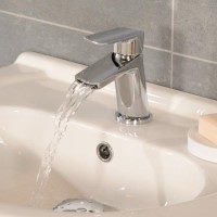 Voss Basin Waterfall Mixer Tap