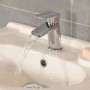 Voss Basin Waterfall Mixer Tap