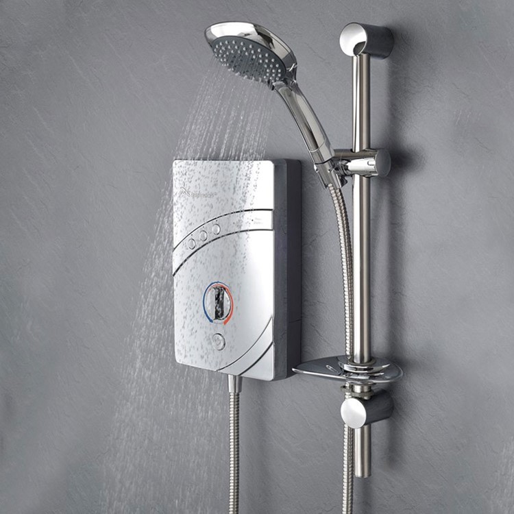 MX Inspiration QI Chrome 9.5kW Electric Shower
