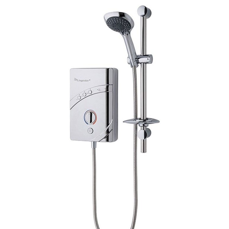 MX Inspiration QI Chrome 9.5kW Electric Shower