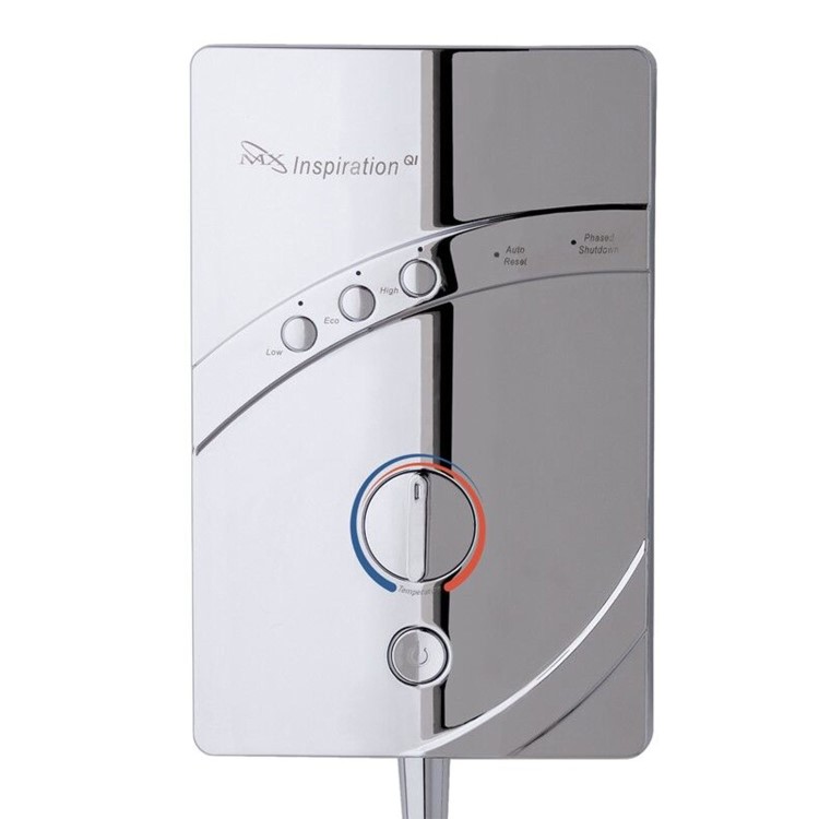 MX Inspiration QI Chrome 9.5kW Electric Shower