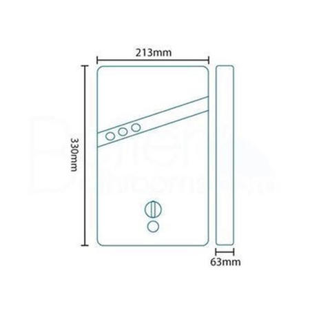 MX Inspiration QI Chrome 9.5kW Electric Shower