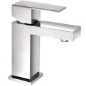 BeBa_12251 Chrome Cloakroom Mono Basin Mixer Tap - Cube