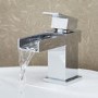 Sanctuary Waterfall Cloakroom Basin Mono