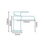 Sanctuary Waterfall Cloakroom Basin Mono