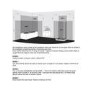 Azra Chrome Flush Ceiling Light 
