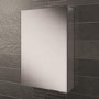 600mm Wall Hung Mirrored Cabinet - Single Door Bathroom Storage - Ariel Range