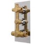Concealed Triple Control Shower Valve with Diverter - EcoCube Range