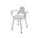 BeBa_12569 Shower Chair With Arms and Backrest - Croydex