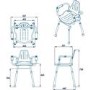 Shower Chair With Arms and Backrest - Croydex