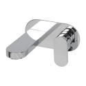 BeBa_13156 Chrome Wall Mounted Bath Mixer Tap - Como