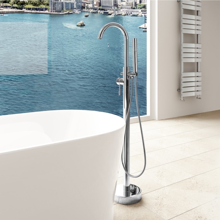 ONLY OPENED - S9 Freestanding Bath Shower Mixer Tap