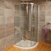 Quadrant Sliding Shower Enclosure 1000 x 1000mm - 4mm Glass - Aqualine Range