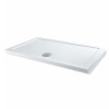 Stone Resin Low Profile Rectangular Shower Tray 1000 x 700mm- Slim Line
