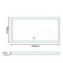 Stone Resin Low Profile Rectangular Shower Tray 1500 x 760mm  - Slim Line