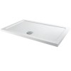 Low Profile Rectangular Shower Tray 1600 x 760mm Stone Resin - Slim Line