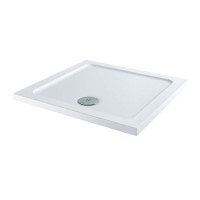 Low Profile Shower Tray 1000 x 1000mm Stone Resin - Slim Line