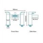Waterfall Bath Shower Mixer - Sanctuary Range