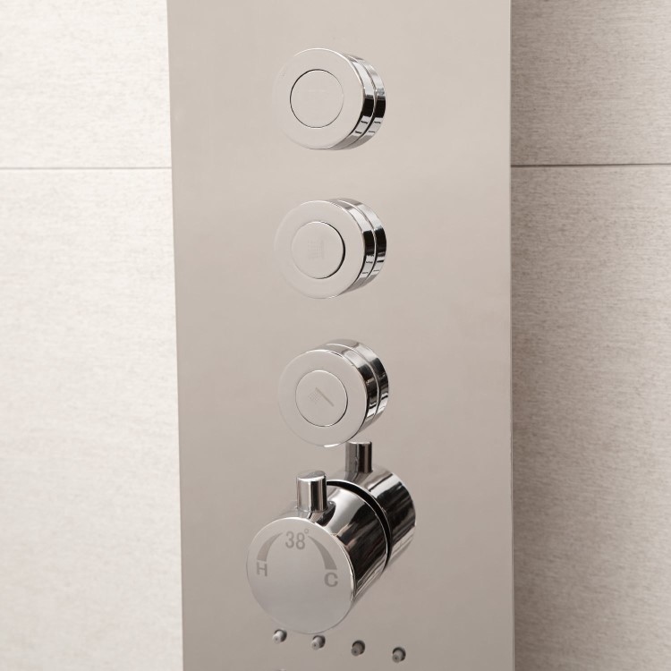 Luxury Thermostatic Shower Tower Panel - Trembor Range
